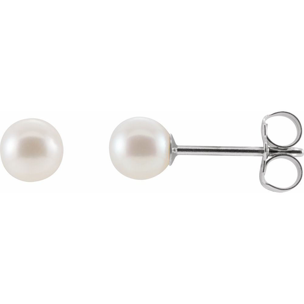 Pearl Stud Earrings