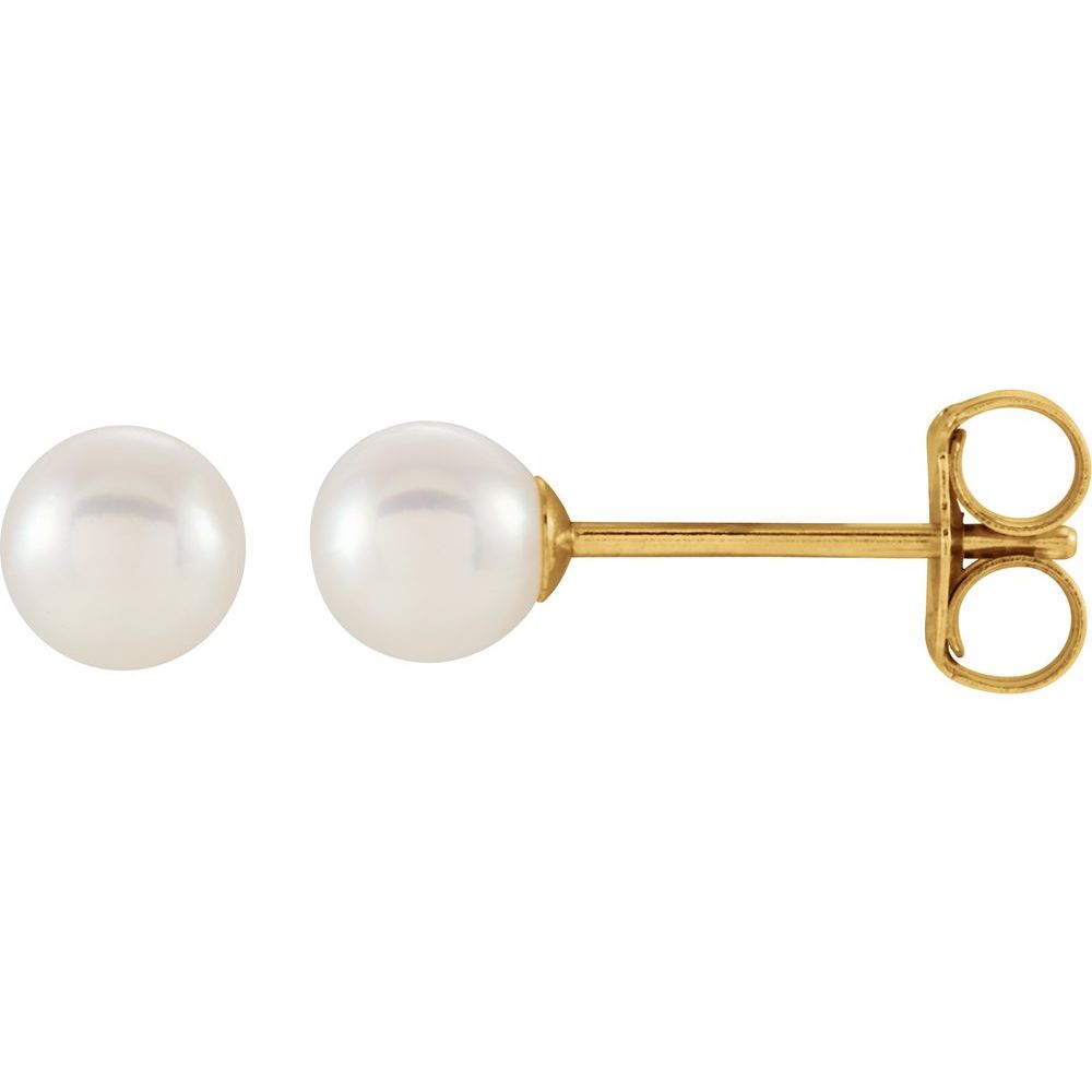 Pearl Stud Earrings