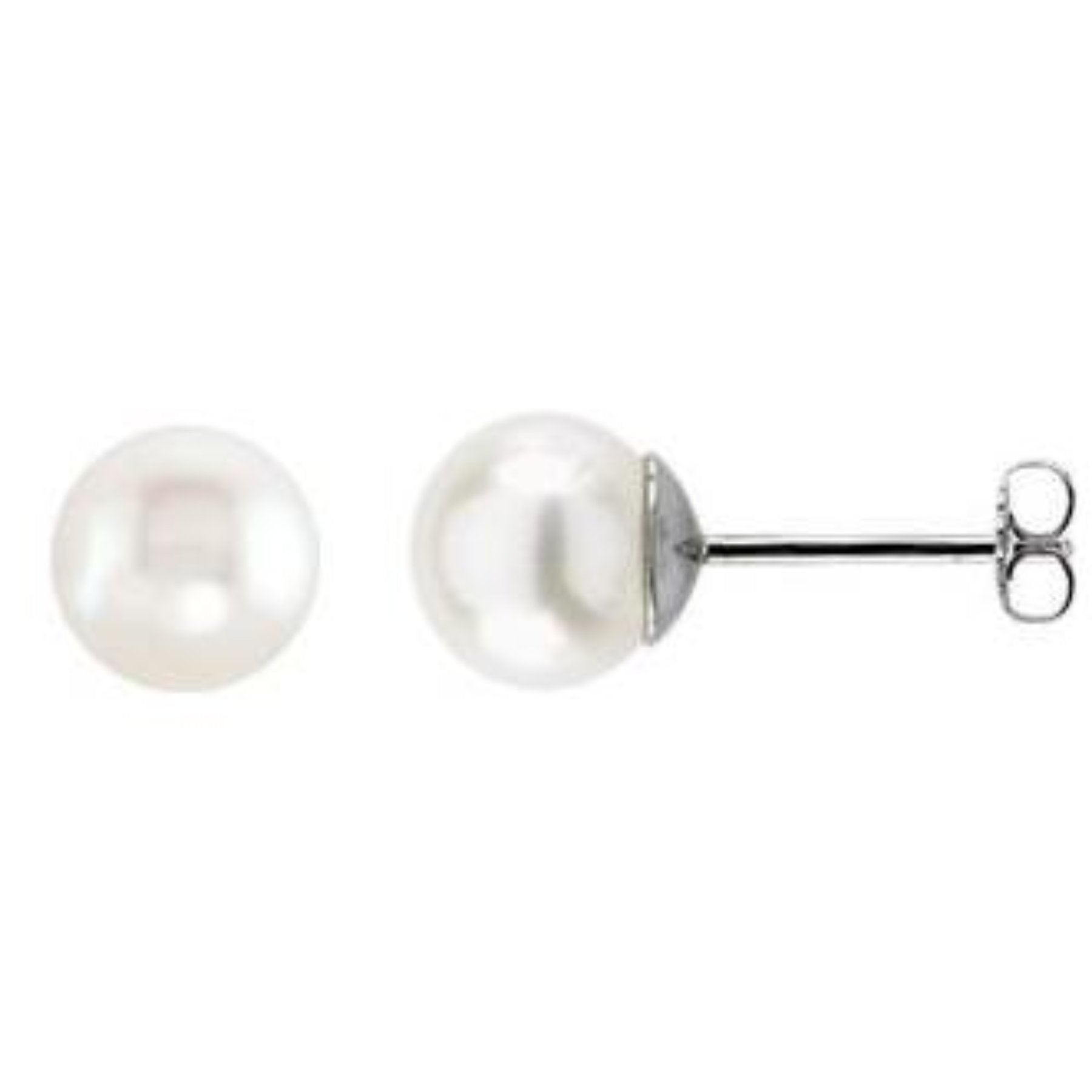 Pearl Stud Earrings