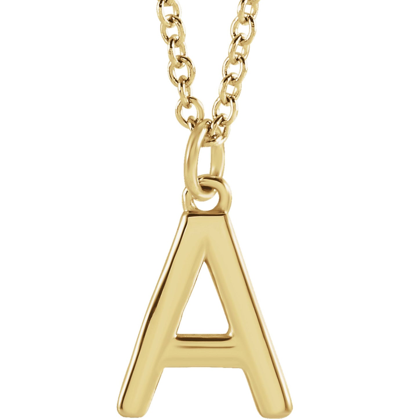 Initial Dangle Necklace