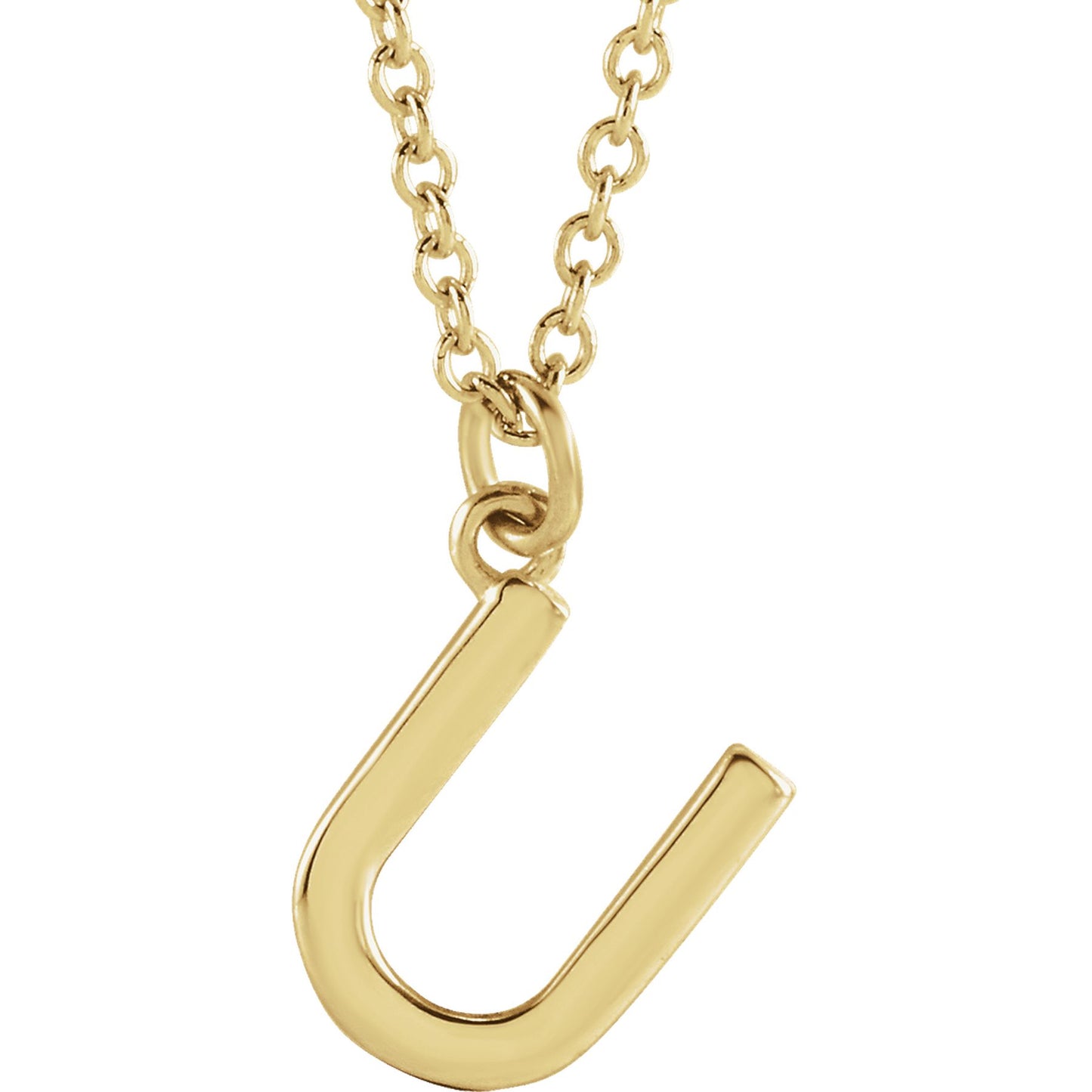 Initial Dangle Necklace