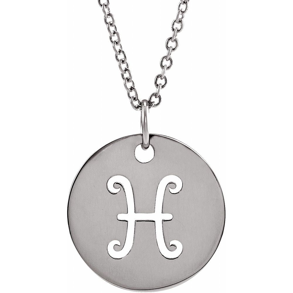 Zodiac Disc Necklace