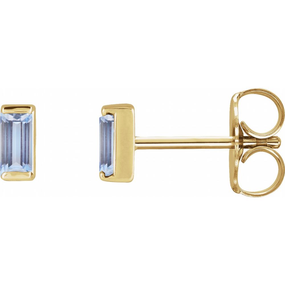 Channel-Set Earrings