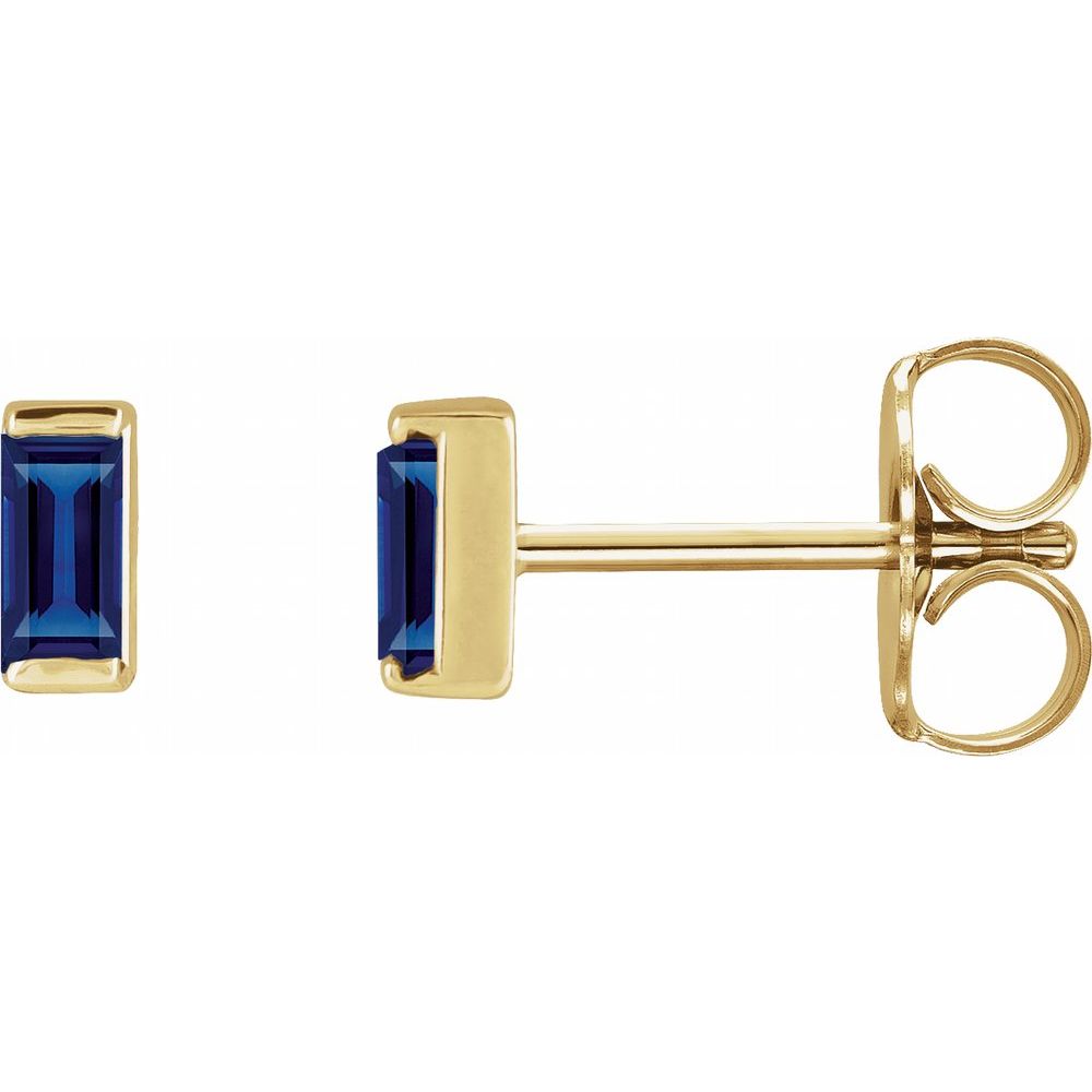 Channel-Set Earrings